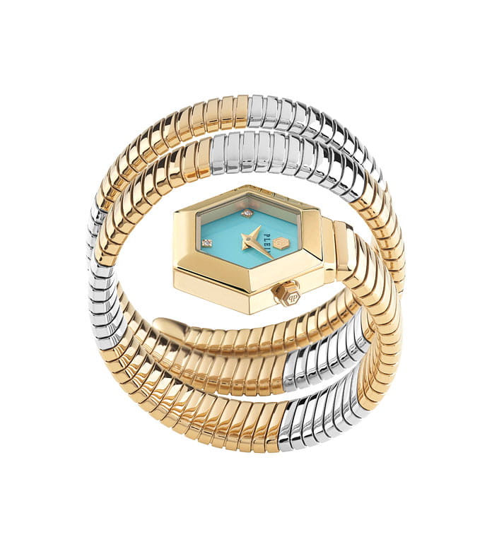 Philipp Plein Philipp Plein Snake Hexagon PWZAA0725 , наручные женские часы фото под углом