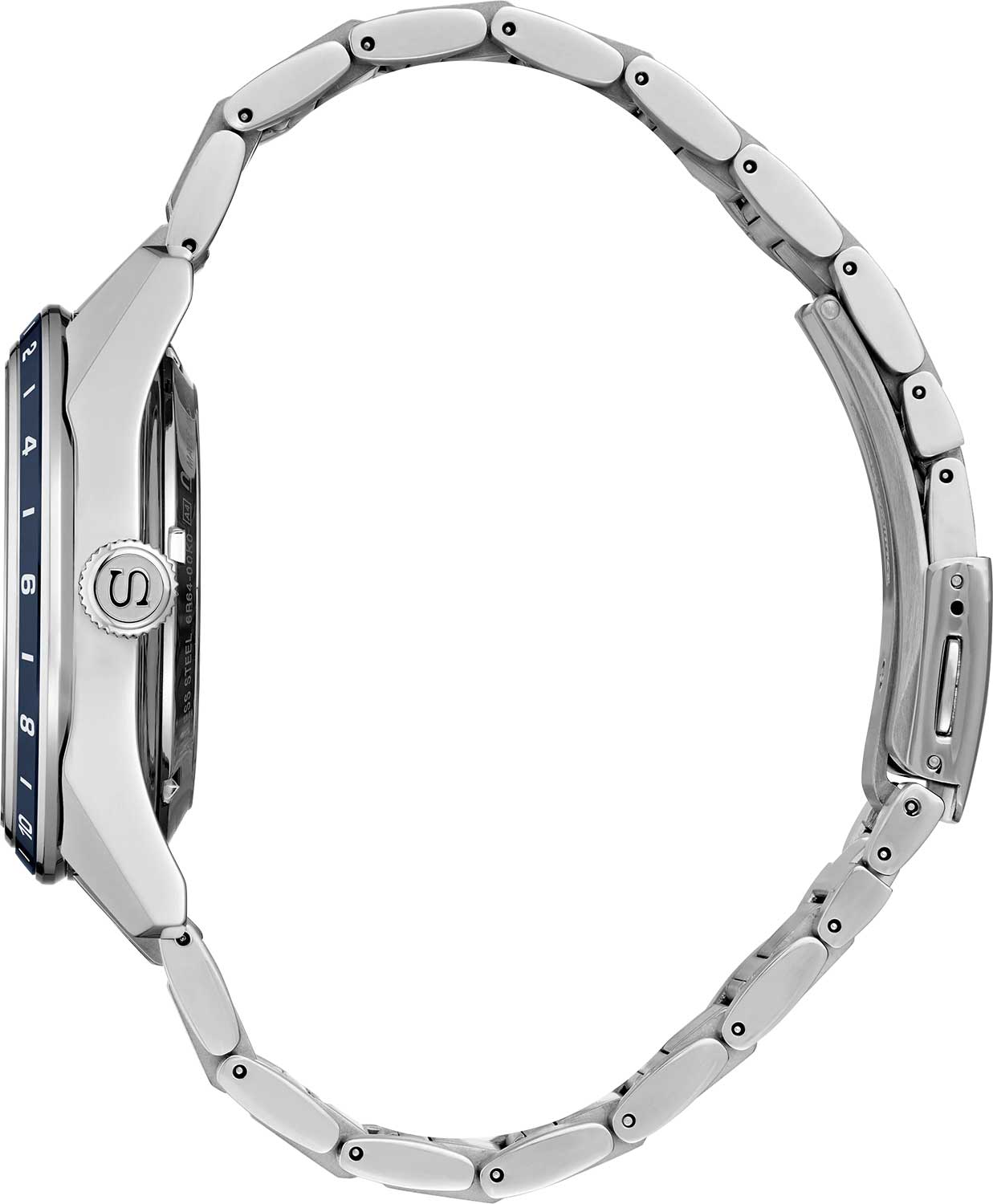 Seiko Seiko Presage Sharp Edged Series SPB303 мужские часы синий циферблат на запястье