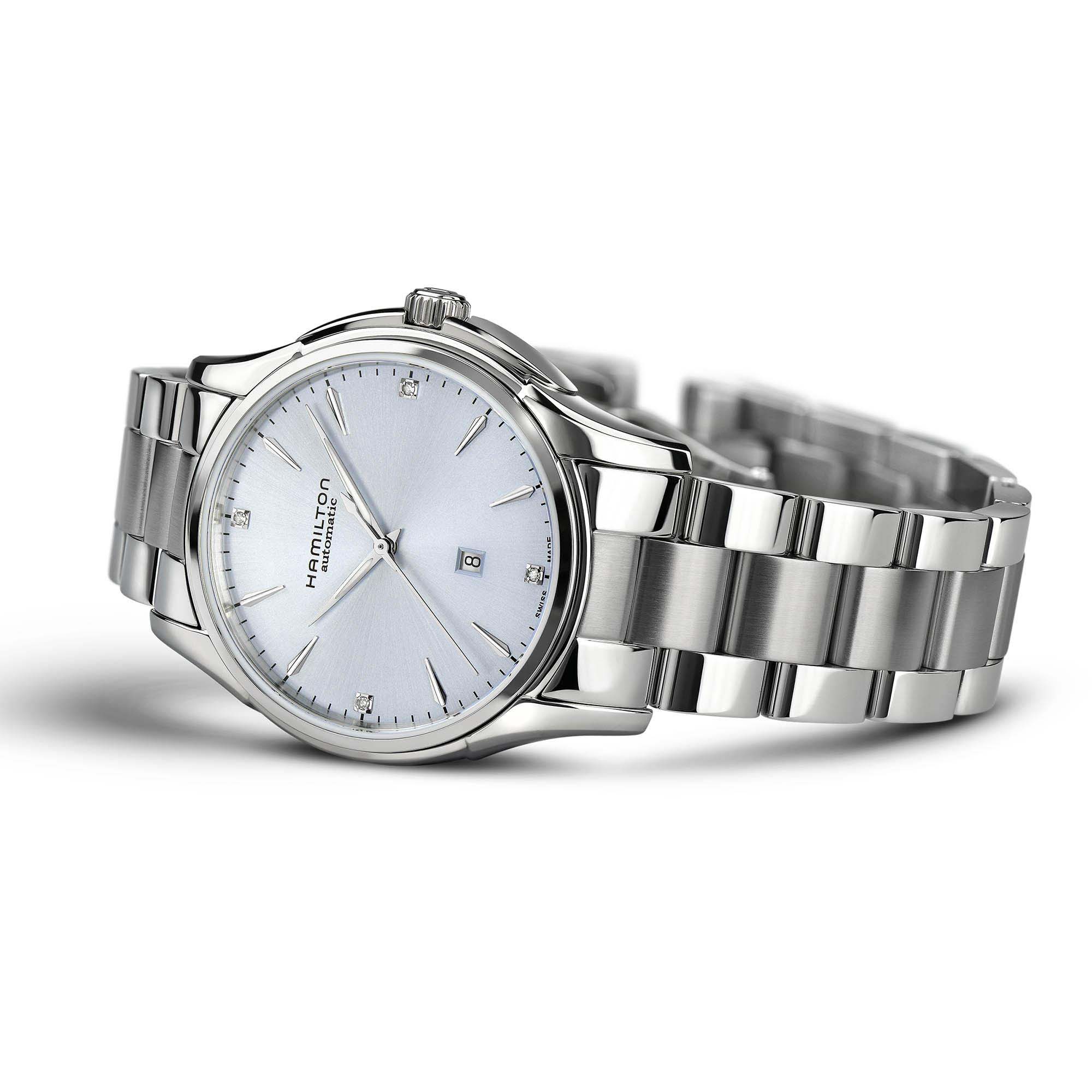 Оригинальные часы Hamilton Hamilton Jazzmaster Lady Auto H32315142 механические калибр механизма eta 2671 общий вид