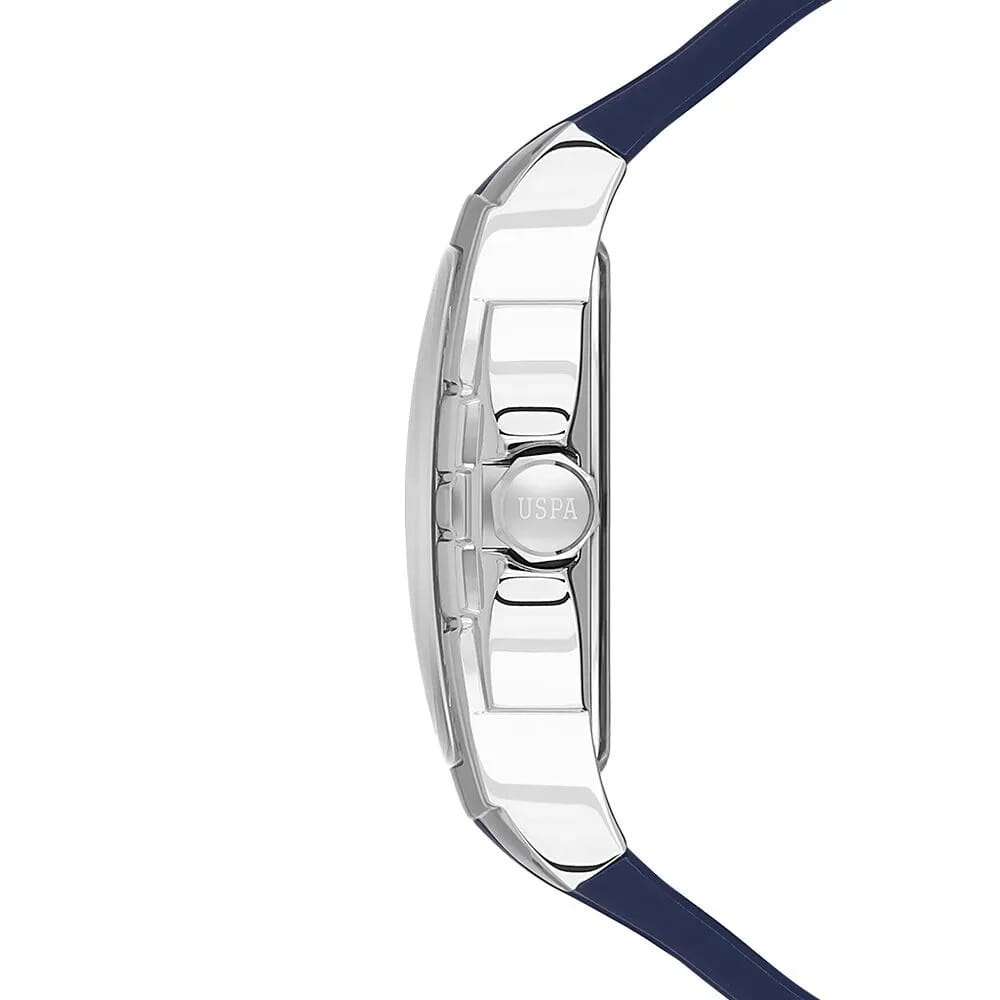 U.S. Polo Assn. U.S. Polo Assn. Crossing USPA1093-01 , наручные мужские часы фото под углом