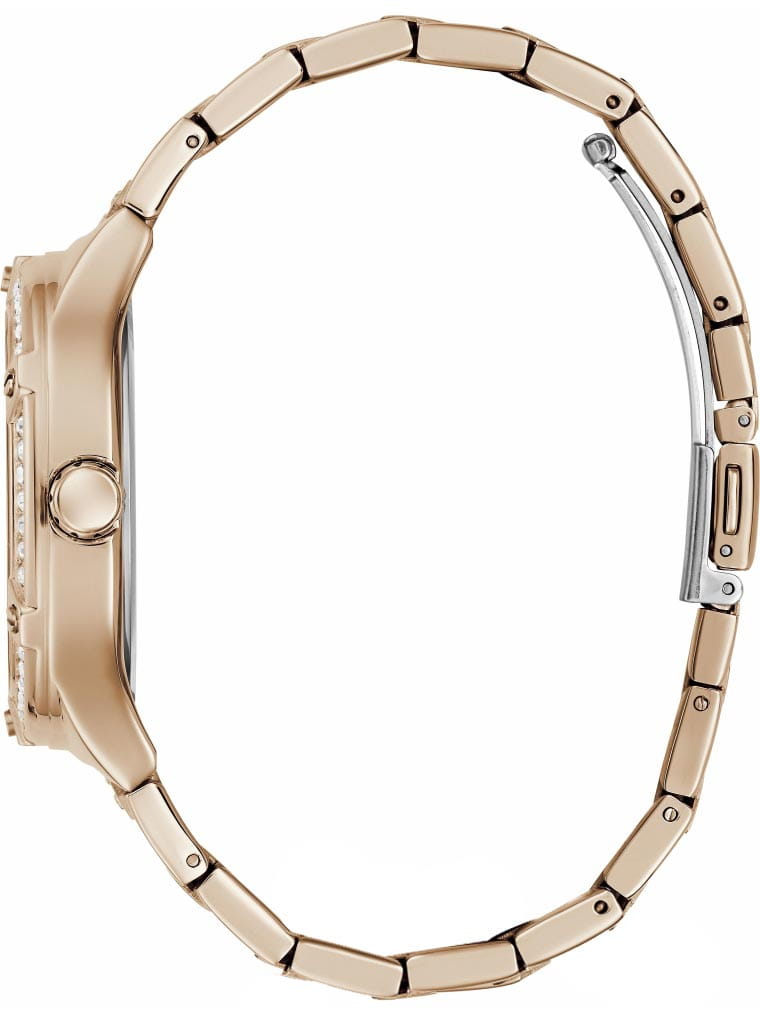 Guess Guess Dress Steel GW0558L3,  сша женские часы на браслете сталь с ip покрытием боковой вид