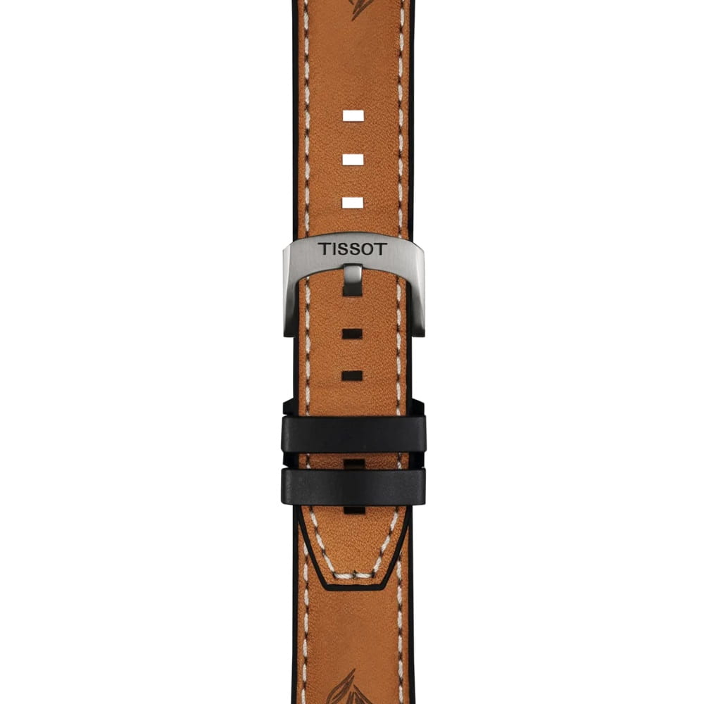 Tissot Tissot T-Touch Connect Sport ESAF T153.420.47.051.07 кварцевые мужские часы часы крупный план черный циферблата