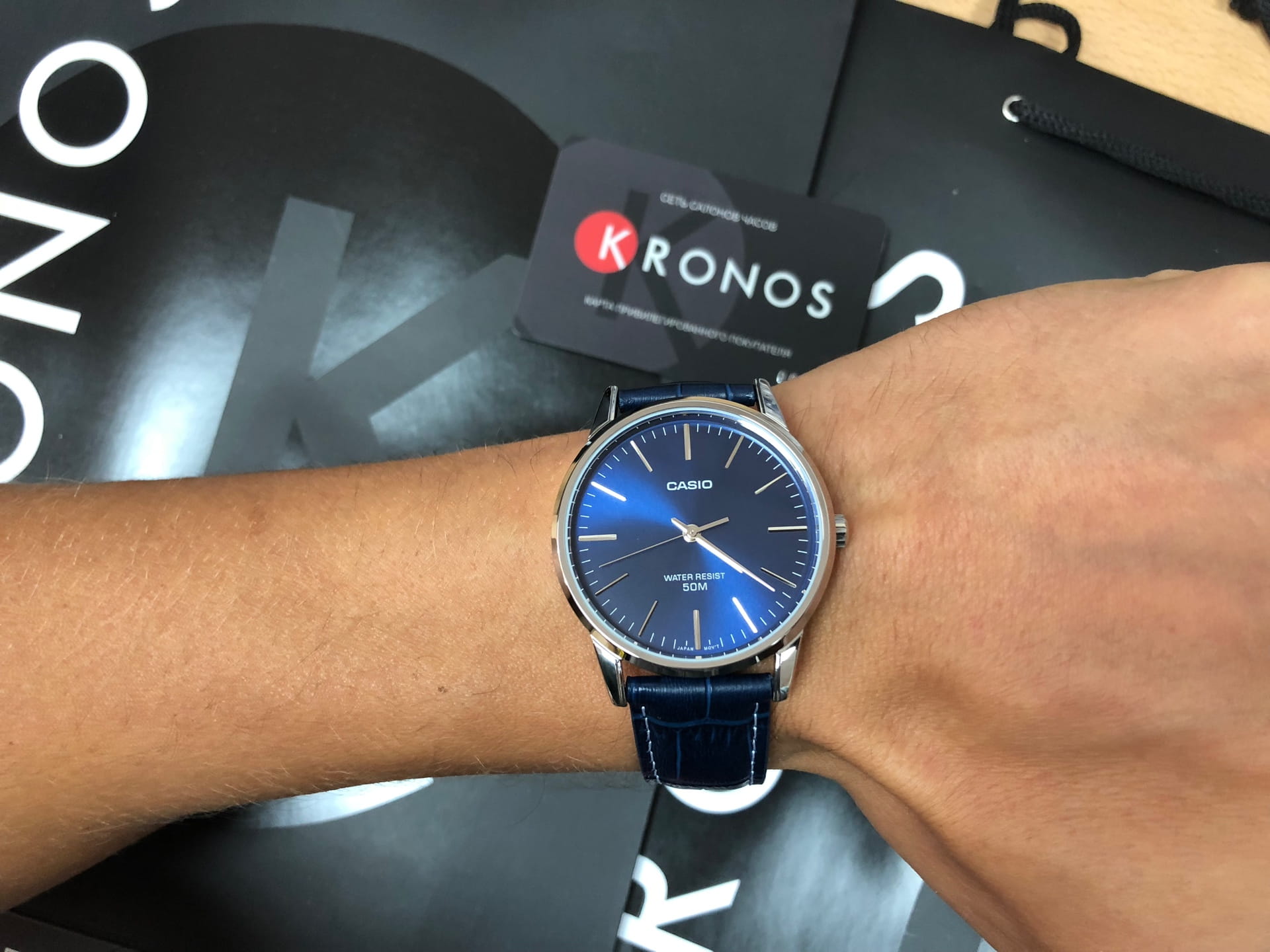 Casio Casio MTP-1303PL-2FVEF  — детали корпуса и кожаный