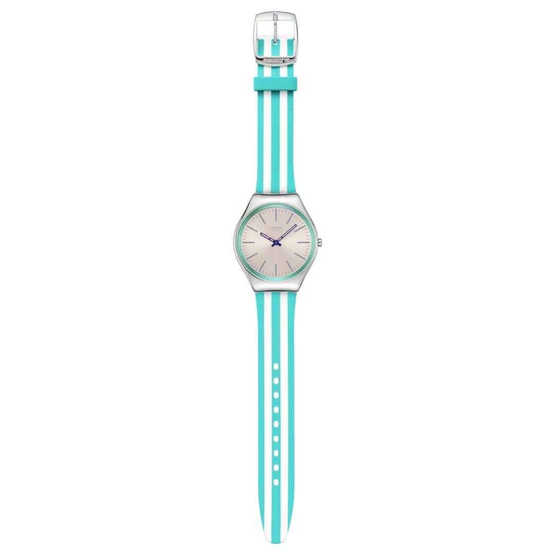 Оригинальные часы Swatch Swatch Beach Hour SYXS160 кварцевые калибр механизма  общий вид