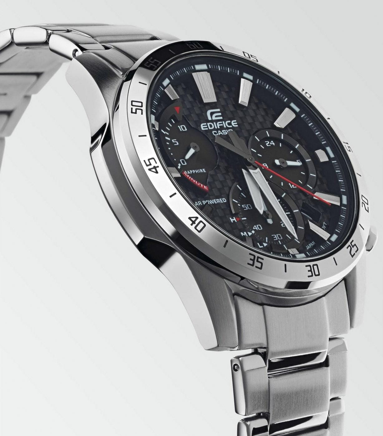 Casio EFS-S540DB-1A мужские часы застежка крупным планом