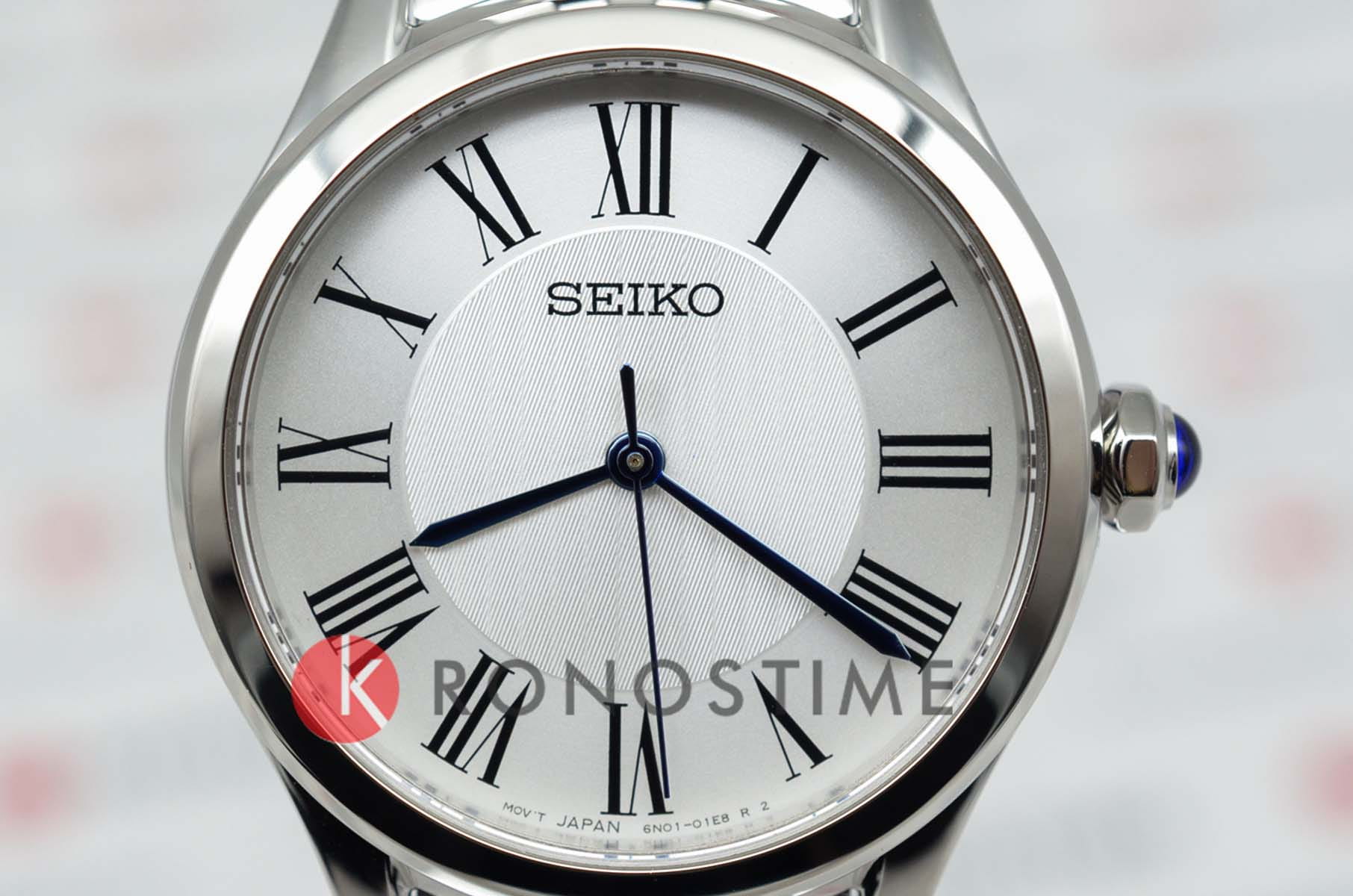 Seiko Seiko Classic SUR609P1,  япония женские часы на браслете нержавеющая сталь боковой вид