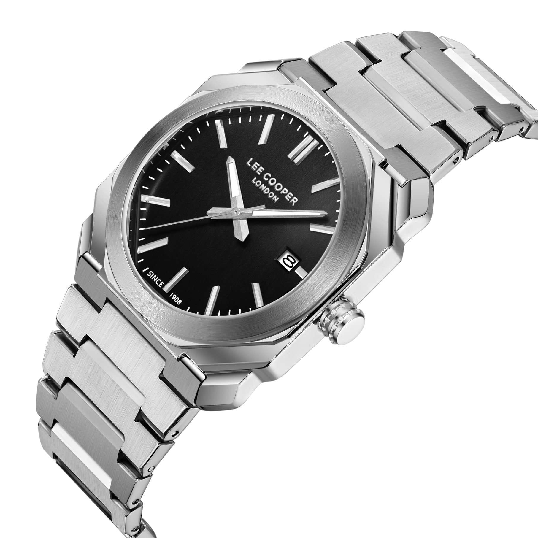 Lee Cooper Lee Cooper LC08185.350 , наручные мужские часы фото под углом