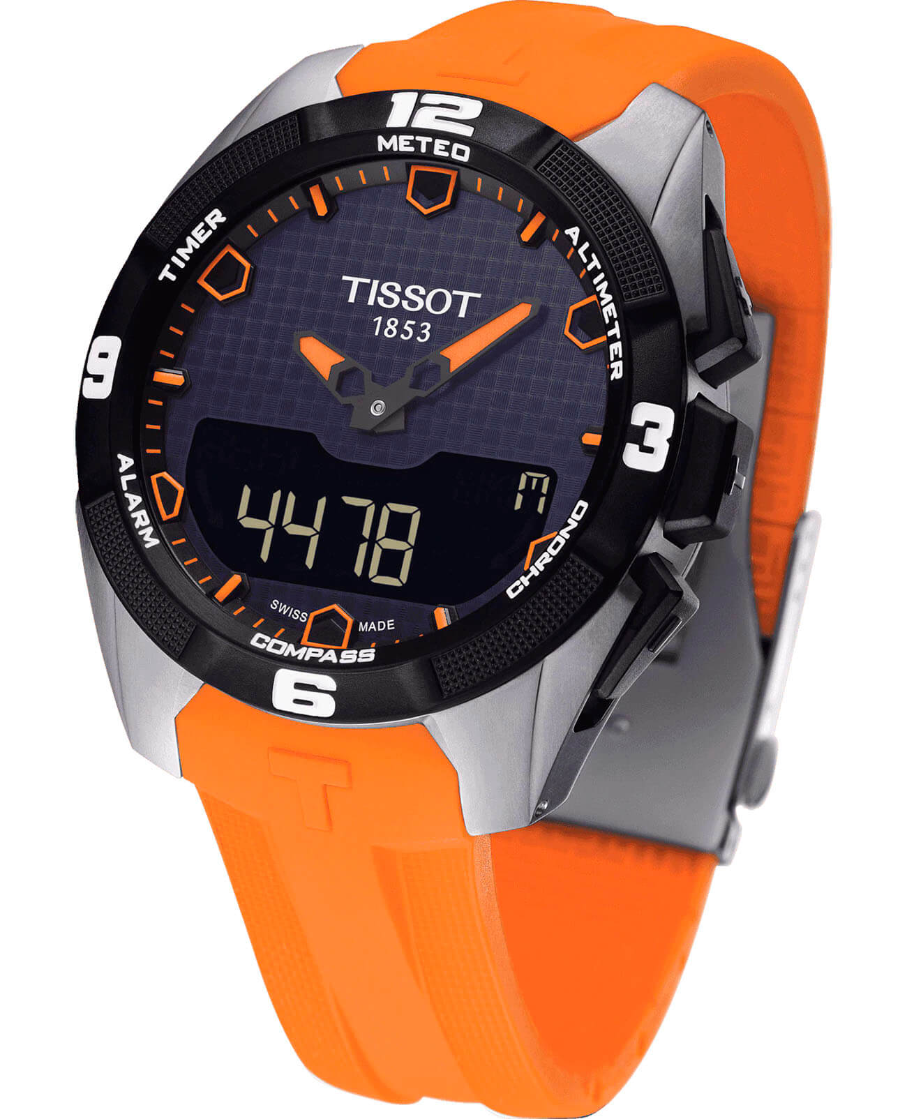 Tissot Tissot T-Touch Expert Solar T091.420.47.051.01 T Touch, наручные мужские часы фото под углом