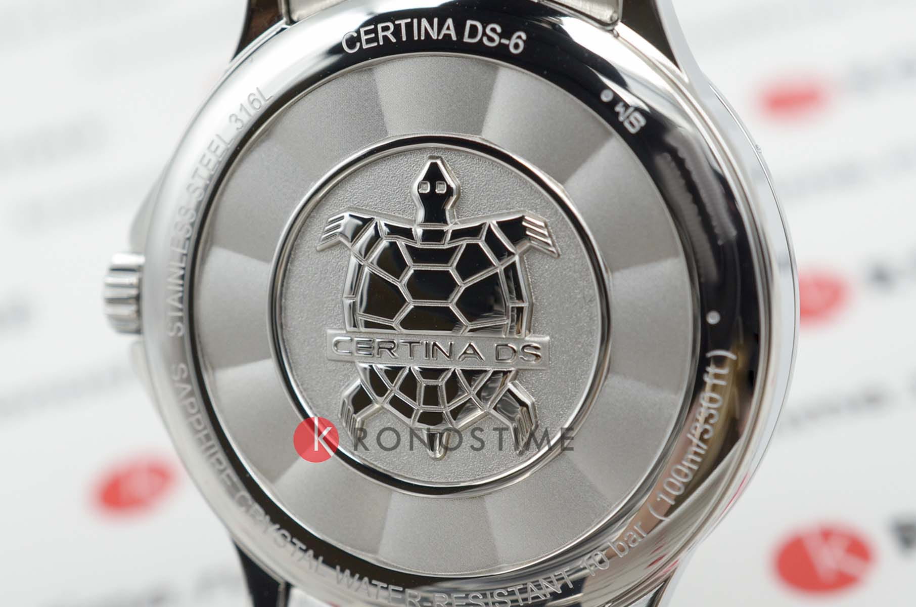 Certina Certina DS-6 Lady C039.251.12.116.00 женские часы белый циферблат на запястье