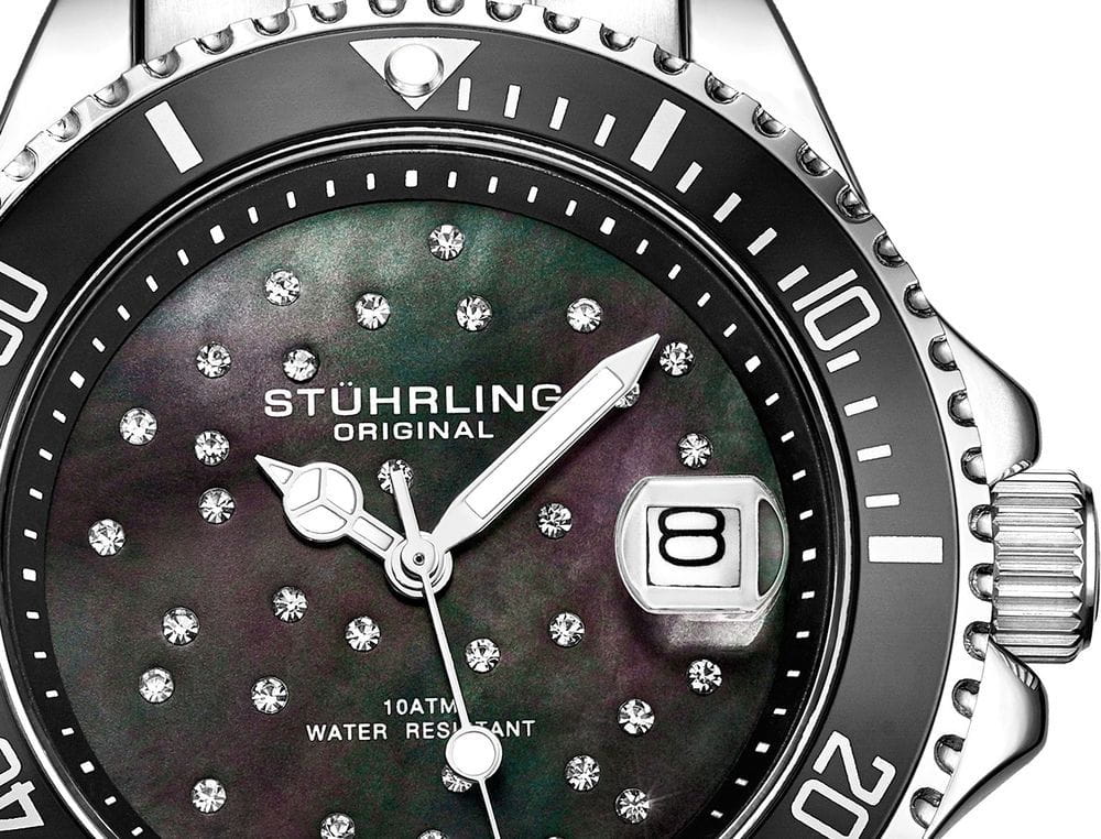 Оригинальные часы Stuhrling Stuhrling Vogue 3977.1 кварцевые калибр механизма  общий вид