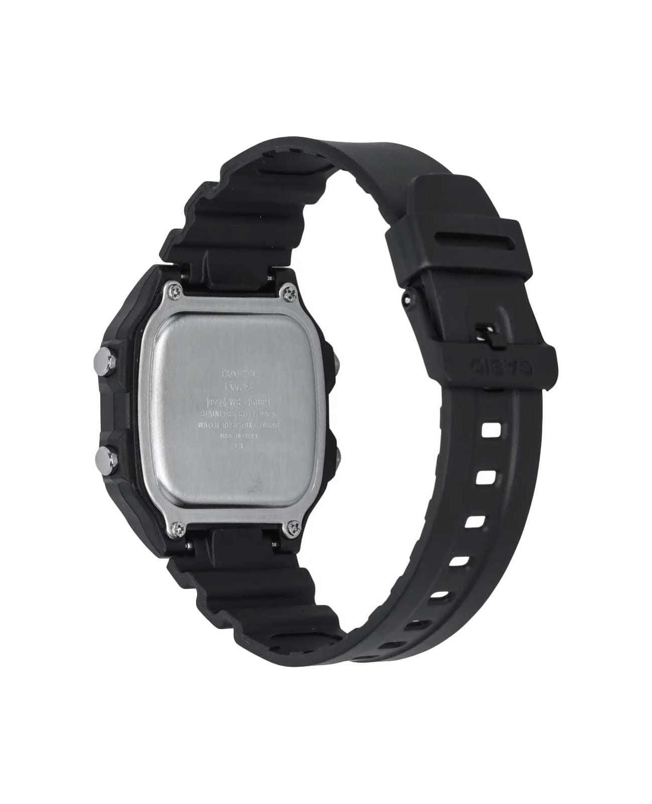 Casio Casio Collection WS-1600H-1AVEF, collection япония мужские часы на браслете пластик боковой вид