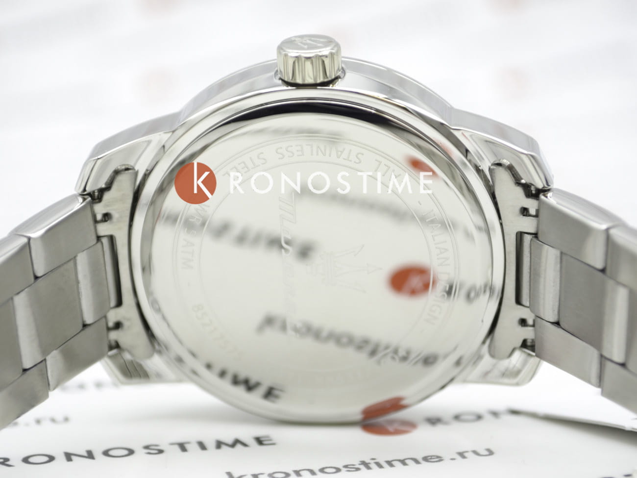 Maserati Maserati R8853121004  - задняя крышка сталь металл корпуса, италия часы