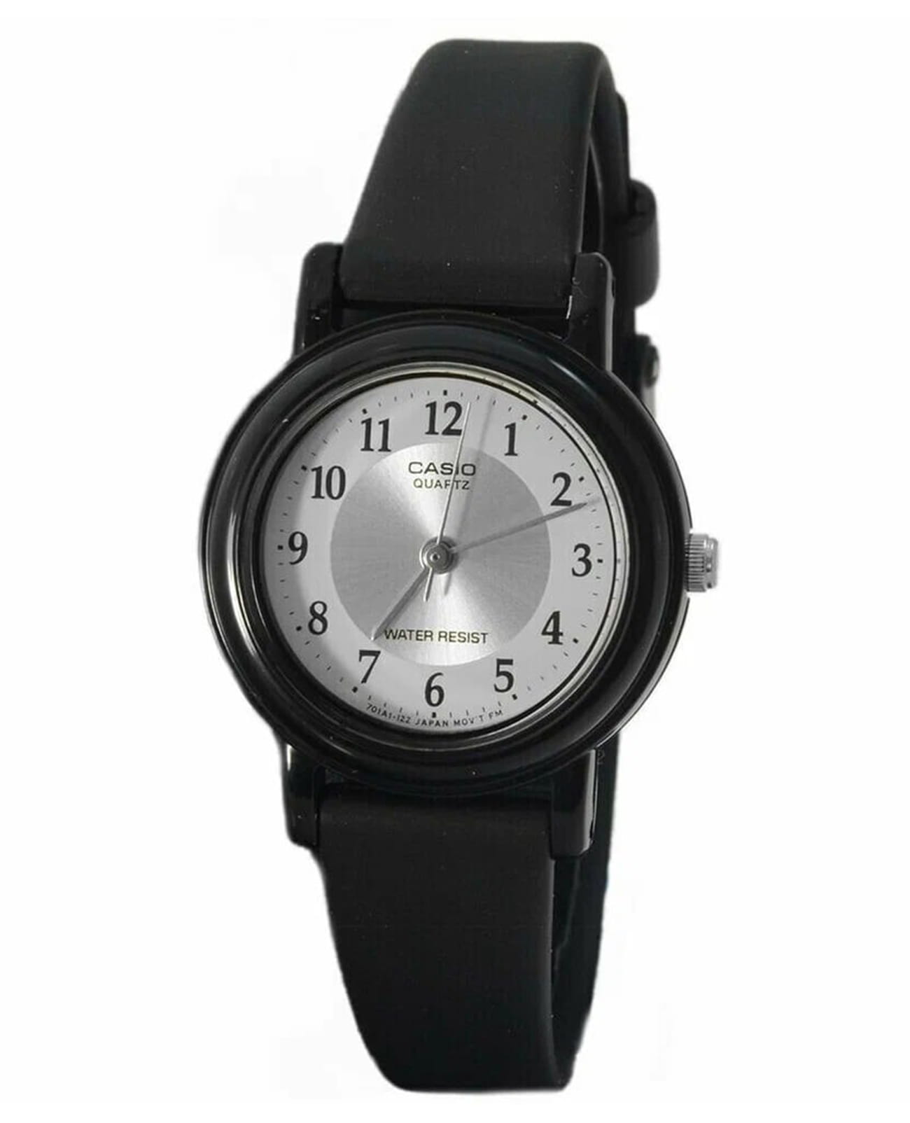 Casio Casio Collection LQ-139AMV-7B3L  LQ-139AMV-7B3L кварцевые женские часы белый циферблат, браслет пластик — вид спереди