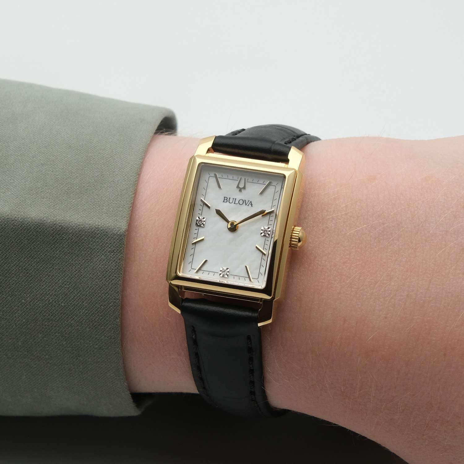 Bulova Bulova Sutton 97P166  - задняя крышка металл сталь корпуса, сша часы