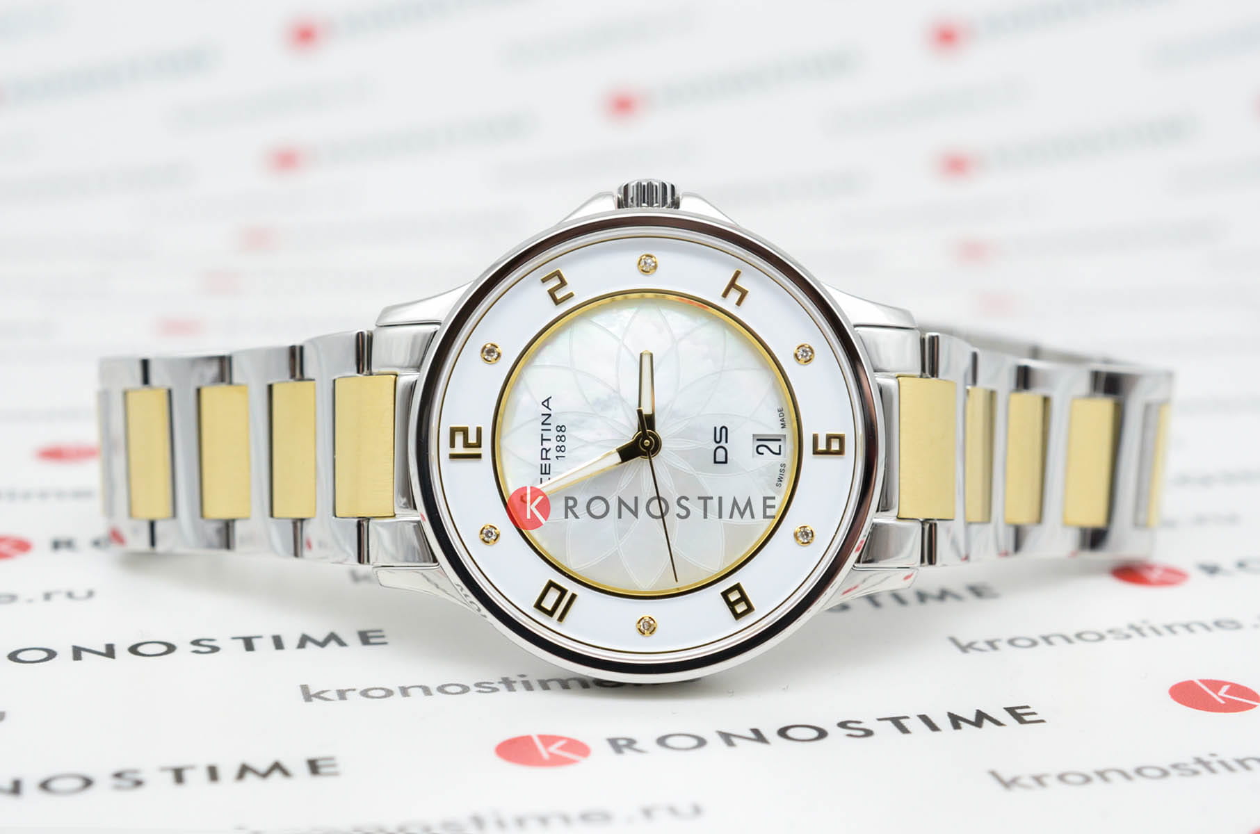 Certina Certina DS-6 Lady C039.251.12.116.00 , наручные женские часы фото под углом