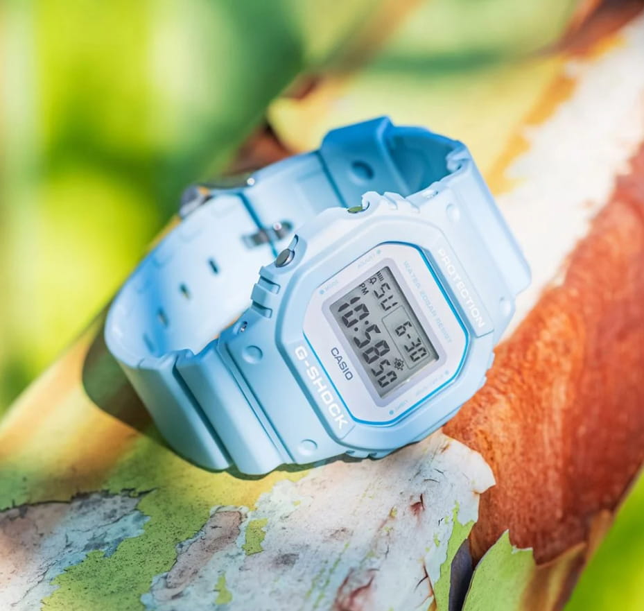 Оригинальные часы Casio Casio G-Shock DW-5600SC-2 электронные калибр механизма  общий вид