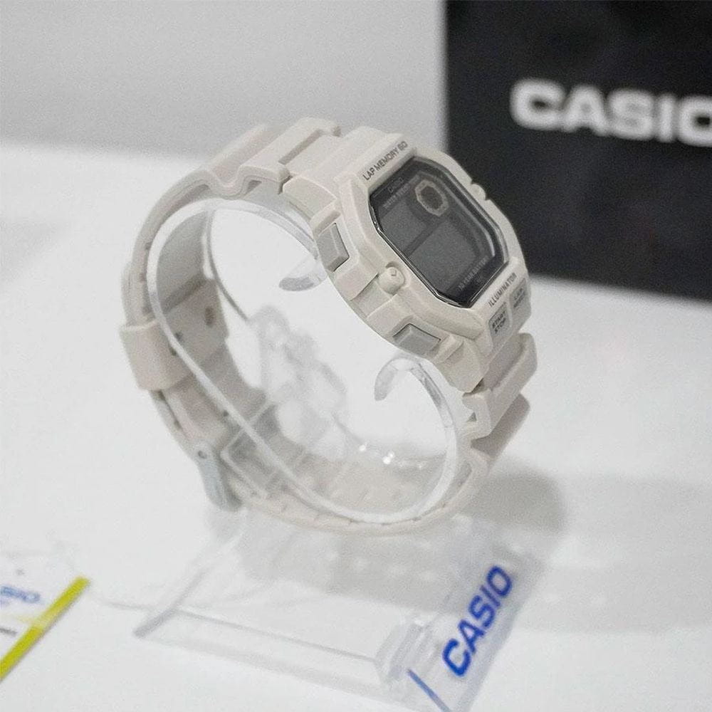 Casio Casio Collection WS-1400H-8A, collection япония мужские часы на браслете пластик боковой вид