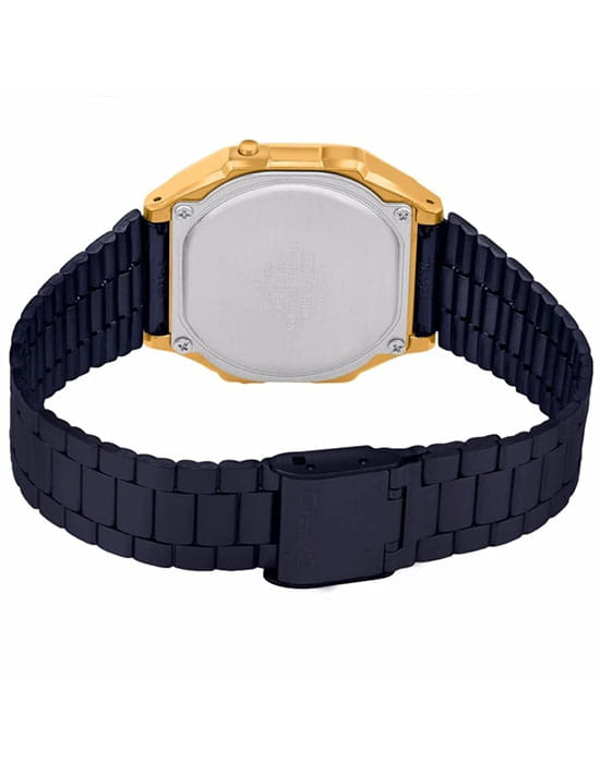 Casio Casio Collection A-168WEGB-1B мужские часы черный циферблат на запястье