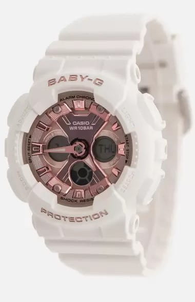 Casio Casio Baby-G BA-130-7A1DR (BA-130-7A1ER) япония наручные женские часы заводная головка с логотипом Casio