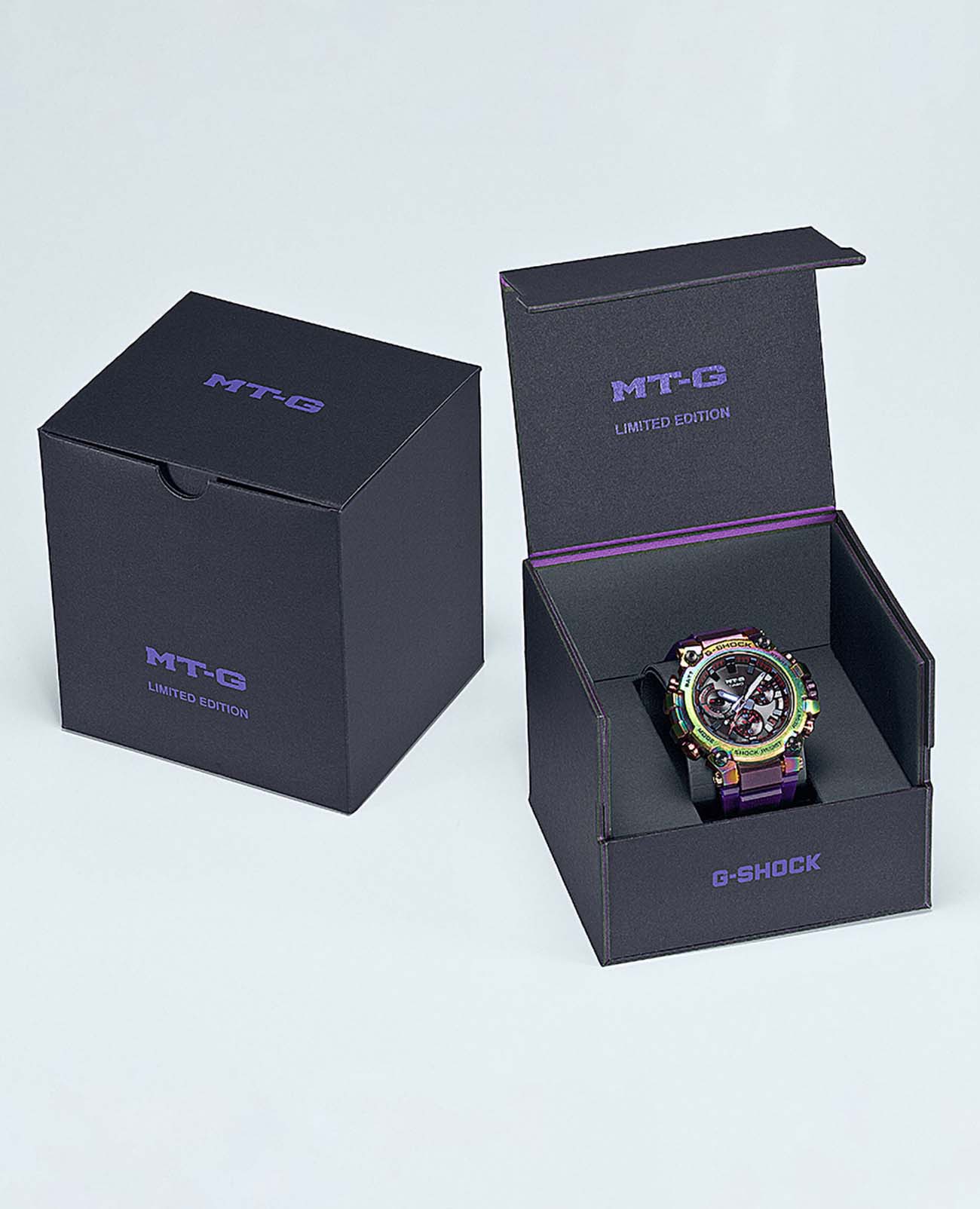 Casio MTG-B3000PRB-1A мужские часы застежка крупным планом