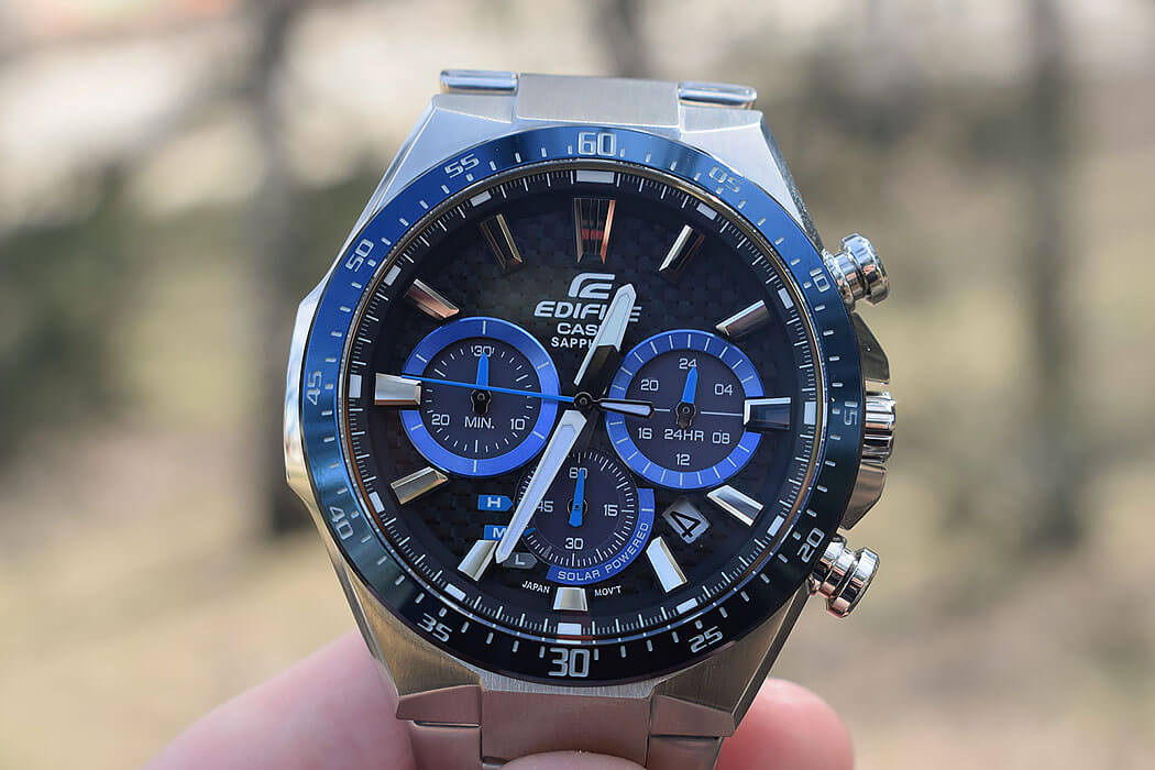 Casio Casio Edifice EFS-S520CDB-1B EFS - задняя крышка сталь металл корпуса, япония часы