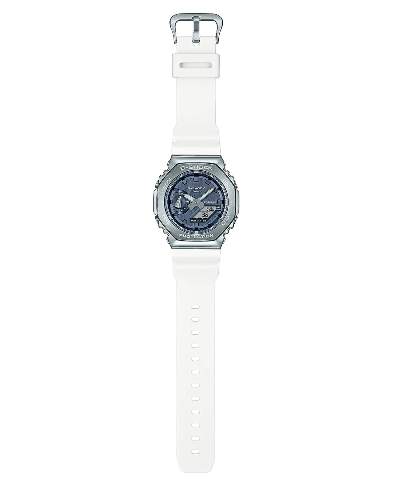 Оригинальные часы Casio Casio G-Shock GM-2100WS-7ADR (GM-2100WS-7A) электронные калибр механизма  общий вид