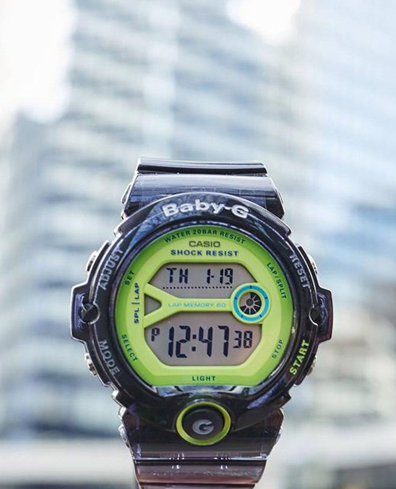Casio Casio Baby-G BG-6903-1BER женские часы  циферблат на запястье