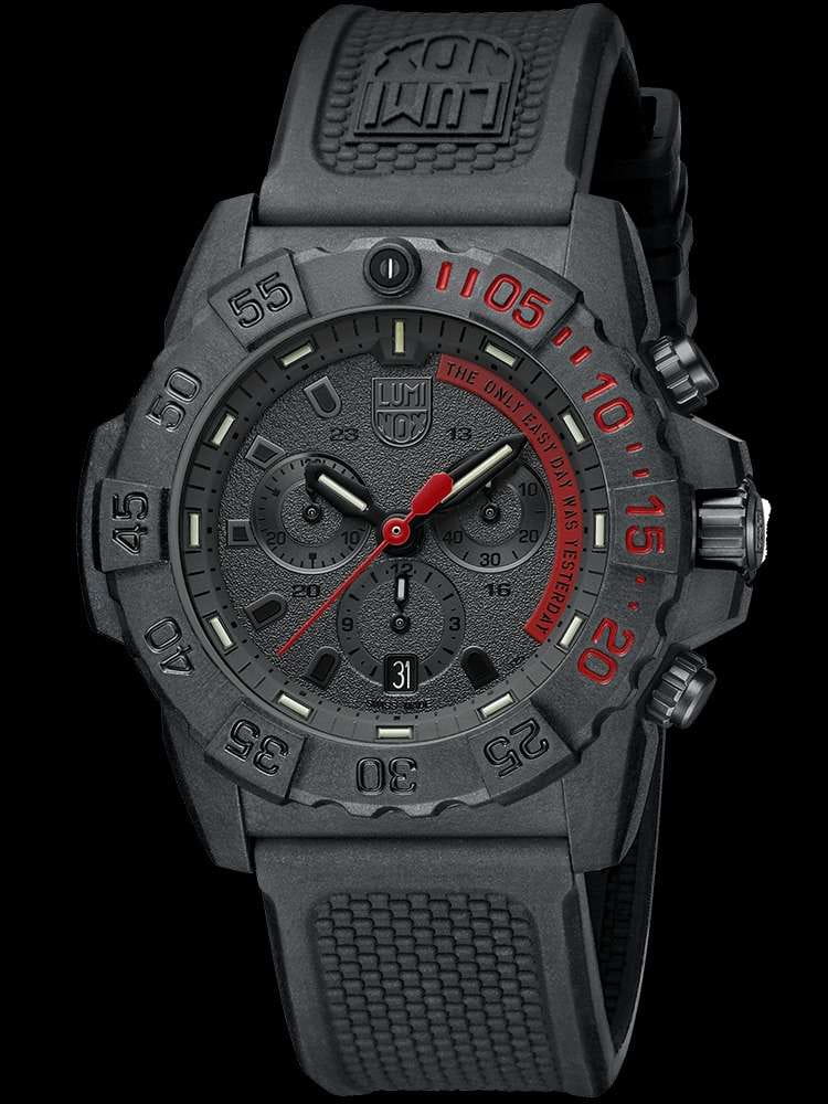 Luminox Luminox Navy SEAL Chronograph 3580 Series XS.3581.EY , наручные мужские часы фото под углом