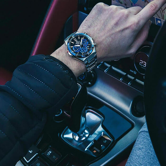 Оригинальные часы Casio Casio Edifice EFS-S520CDB-1B автокварц (кинетик) калибр механизма  общий вид