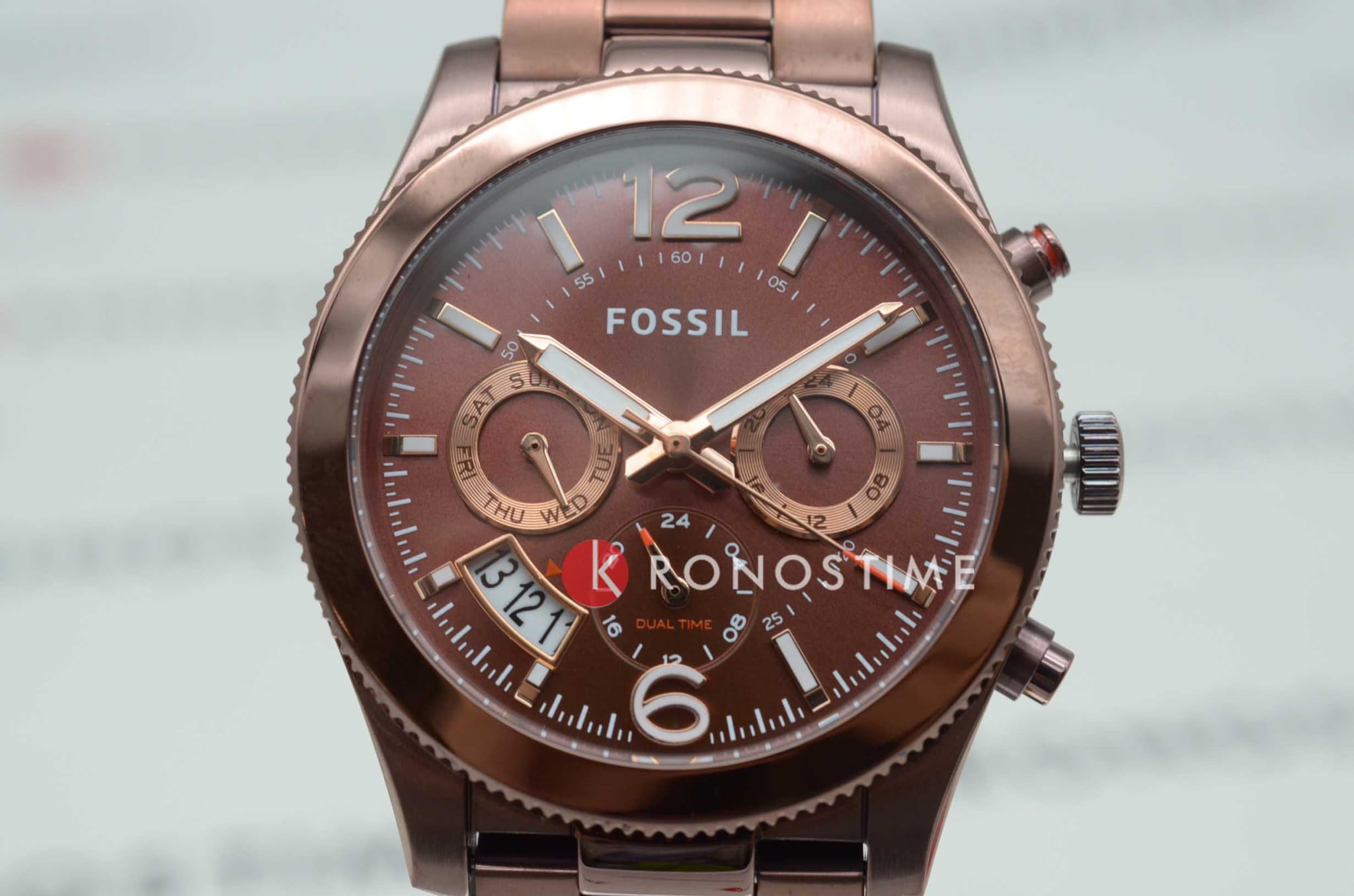 Fossil Fossil Georgia ES4110 , наручные женские часы фото под углом