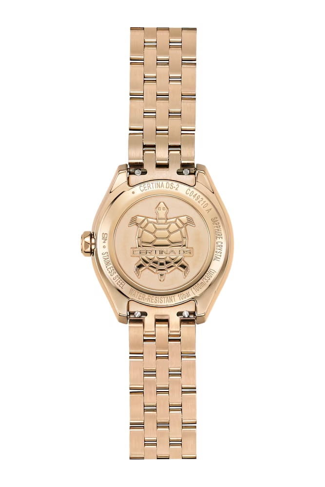 Certina Certina DS-2 Lady C049.210.33.026.00, ds 7 швейцария женские часы на браслете нержавеющая сталь с pvd-покрытием боковой вид