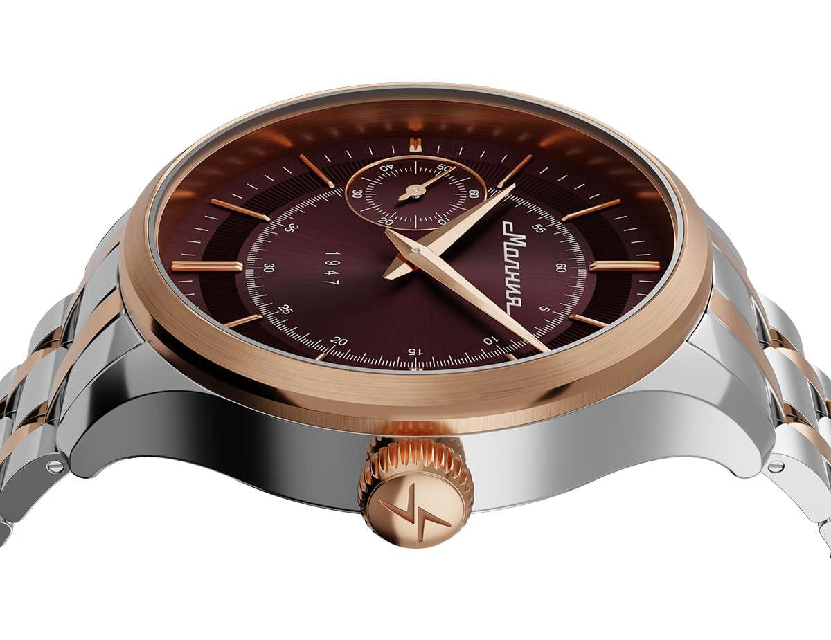 Оригинальные часы Молния Молния Дебют 0200105-1.0 механические калибр механизма молния 3603 общий вид