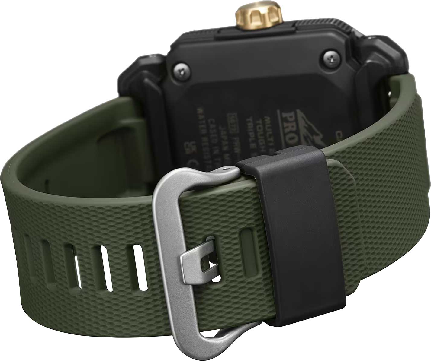 Casio Casio Pro Trek PRW-6900Y-3ER, pro trek япония мужские часы на браслете пластик боковой вид