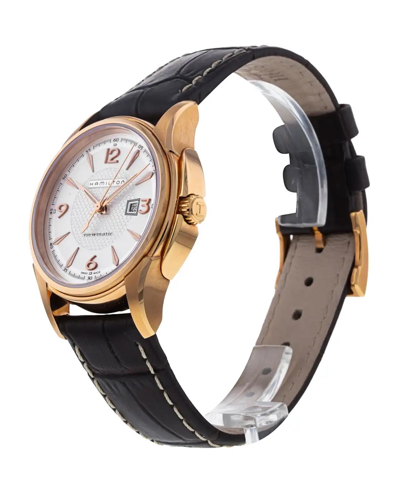 Hamilton Hamilton Jazzmaster Viewmatic Auto H32335555 , наручные мужские часы фото под углом