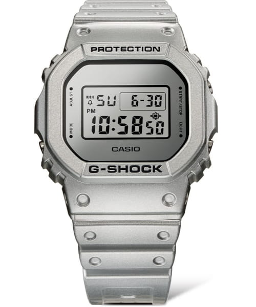 Casio Casio G-Shock DW-5600FF-8DR (DW-5600FF-8) мужские часы серый циферблат на запястье