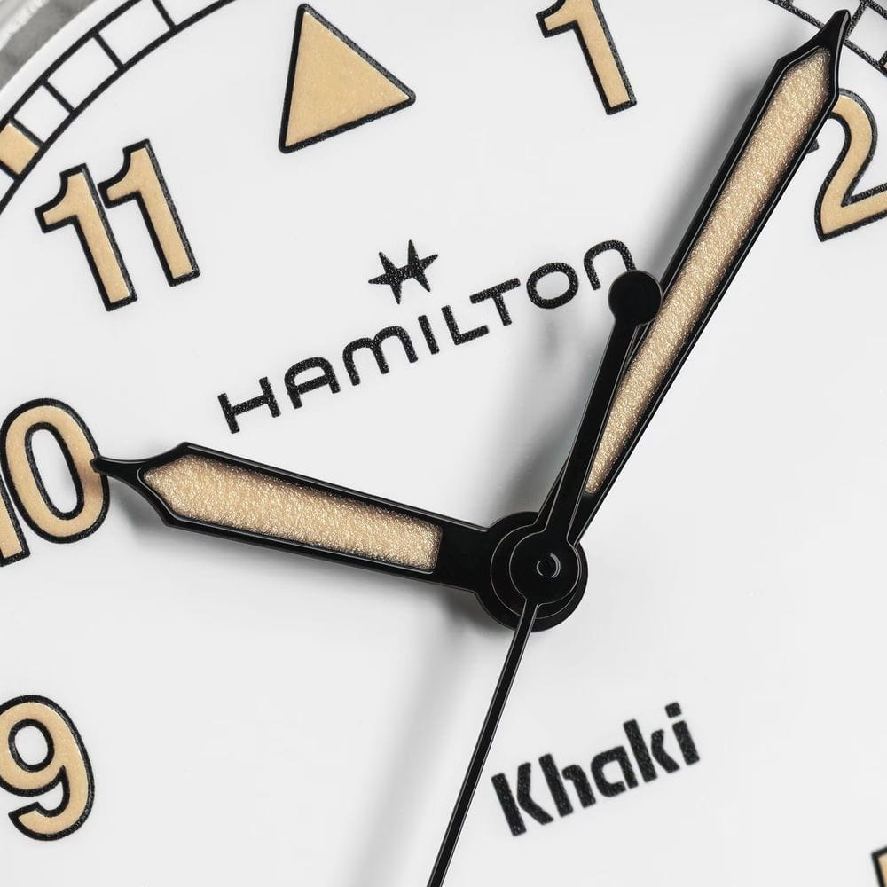 Оригинальные часы Hamilton Hamilton Khaki Field Quartz 33mm H69301110 кварцевые калибр механизма eta f05.105 mh2 общий вид