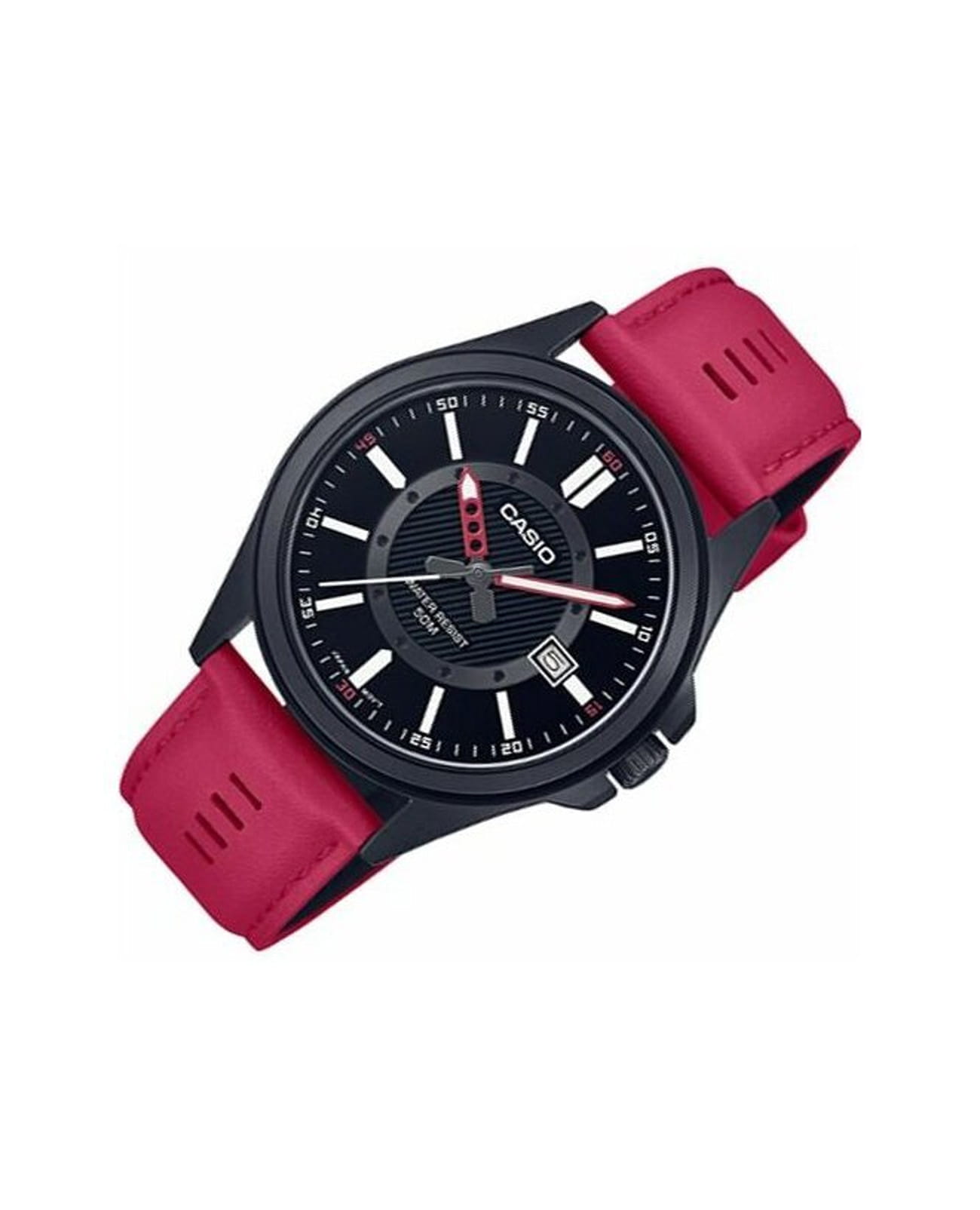 Casio Casio Collection MTP-E700BL-1E, mtp япония мужские часы на браслете кожаный боковой вид