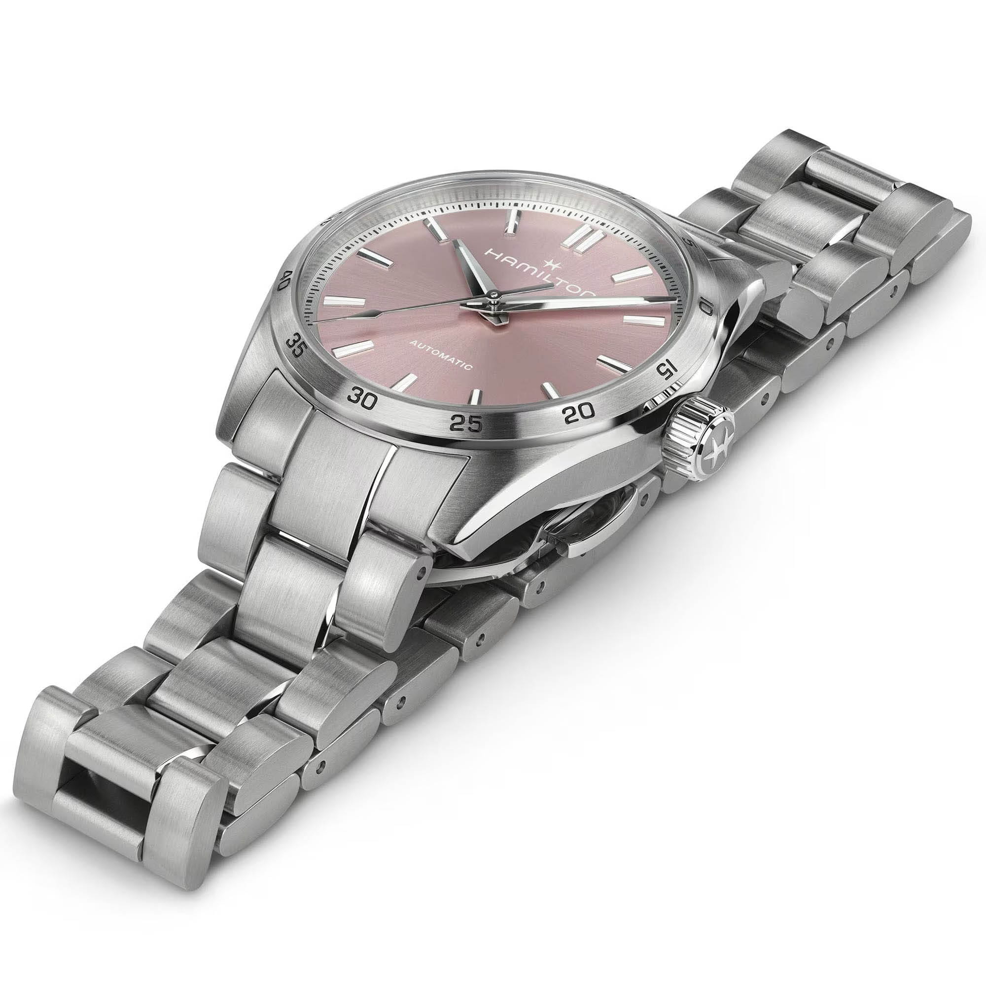 Hamilton Hamilton Jazzmaster Performer Auto H36105171 , наручные женские часы фото под углом
