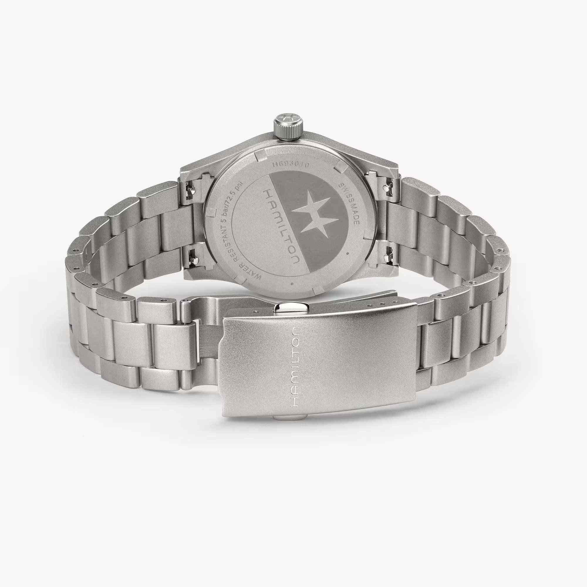 Оригинальные часы Hamilton Hamilton Khaki Field Quartz 33mm H69301130 кварцевые калибр механизма eta f05.105 mh2 общий вид