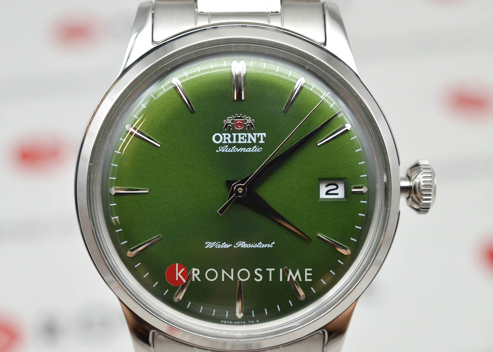 Orient Orient Automatic RA-AC0M09E (RN-AC0M09E), classic automatic япония мужские часы на браслете нержавеющая сталь боковой вид