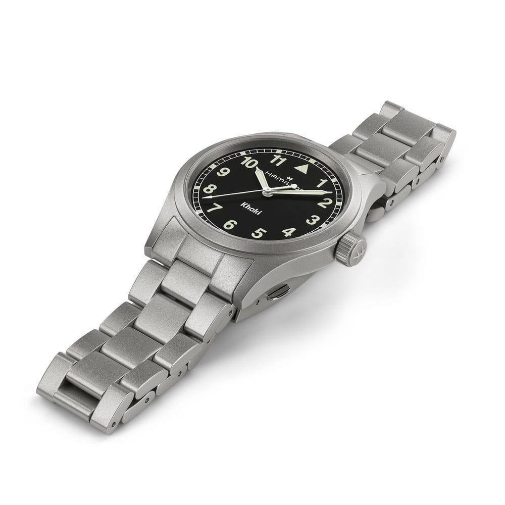 Hamilton Hamilton Khaki Field Quartz 38mm H69401130  - задняя крышка сталь корпуса, швейцария часы