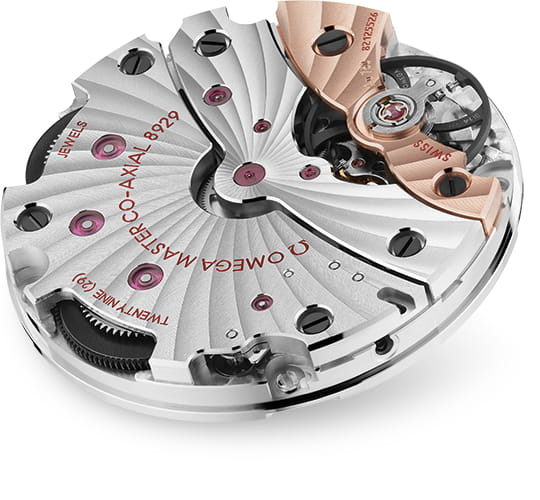 Оригинальные часы Omega Omega De Ville Tresor 435.53.40.21.06.001 механические калибр механизма omega 8929 общий вид