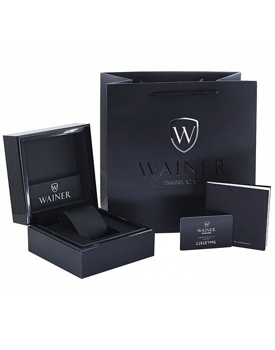 Wainer Wainer Bach WA.19032-A , наручные мужские часы фото под углом