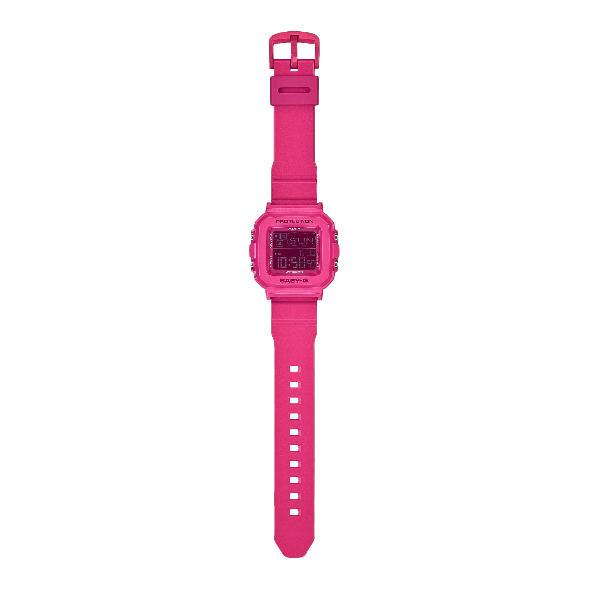 Casio Casio Baby-G BGD-10K-4DR (BGD-10K-4) , наручные женские часы фото под углом