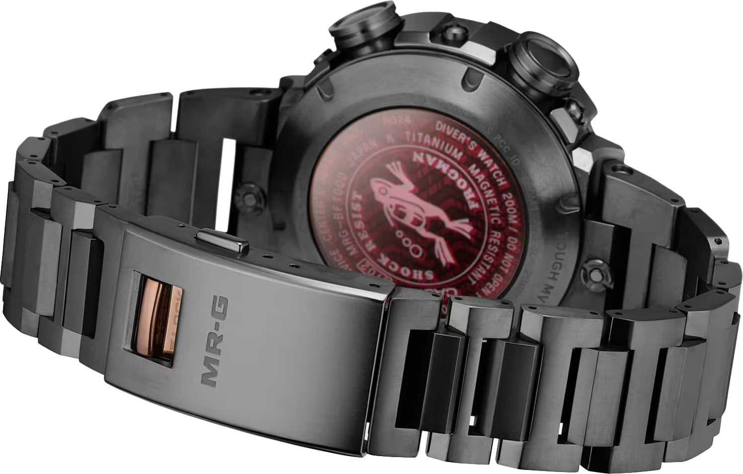 Casio Casio G-Shock MRG-BF1000B-1A мужские часы черный циферблат на запястье
