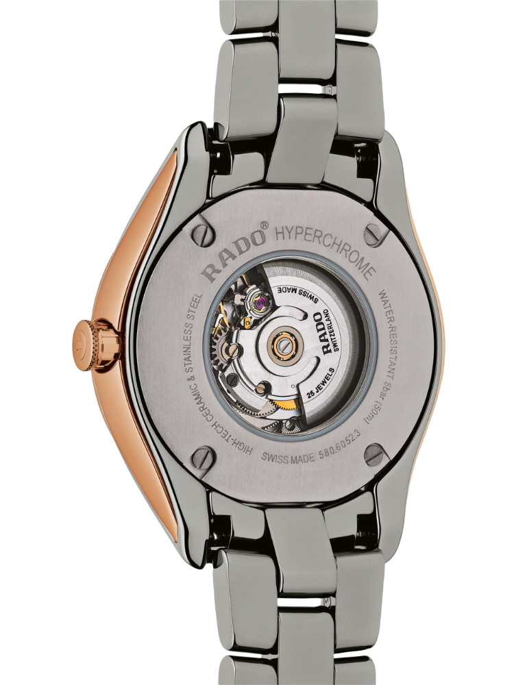 Rado Rado Hyperchrome Diamonds R32052302 Automatic, наручные женские часы фото под углом