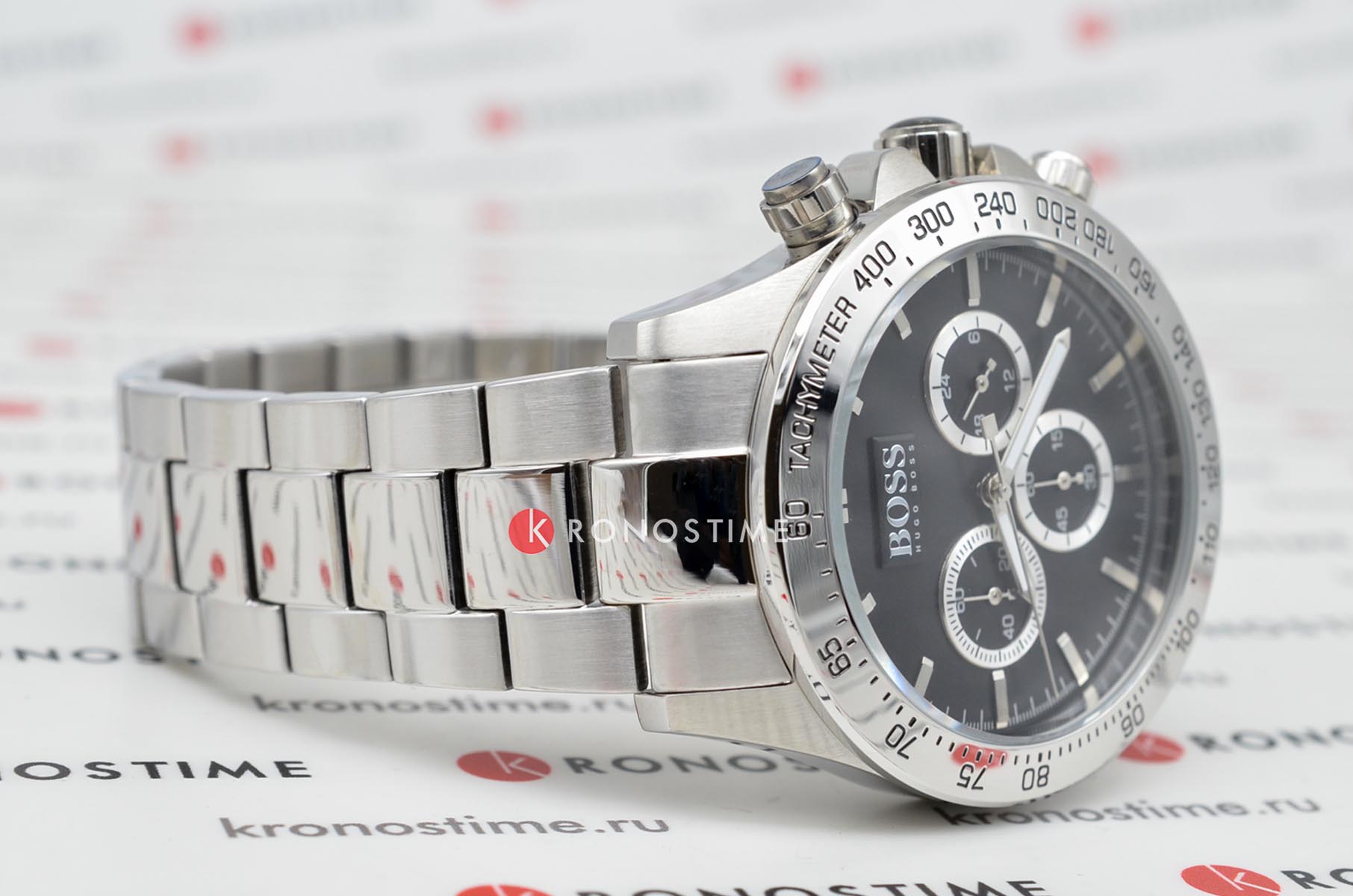 Hugo Boss Hugo Boss Ikon HB1512965 мужские часы черный циферблат на запястье