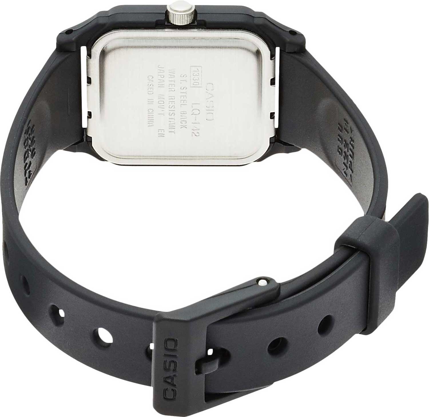 Casio Casio Collection LQ-142E-9ADF (LQ-142E-9A), collection япония женские часы на браслете пластик боковой вид