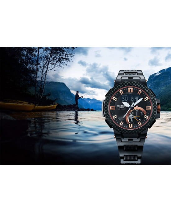 Оригинальные часы Casio Casio Pro Trek PRW-7000X-1 кварцевые калибр механизма  общий вид