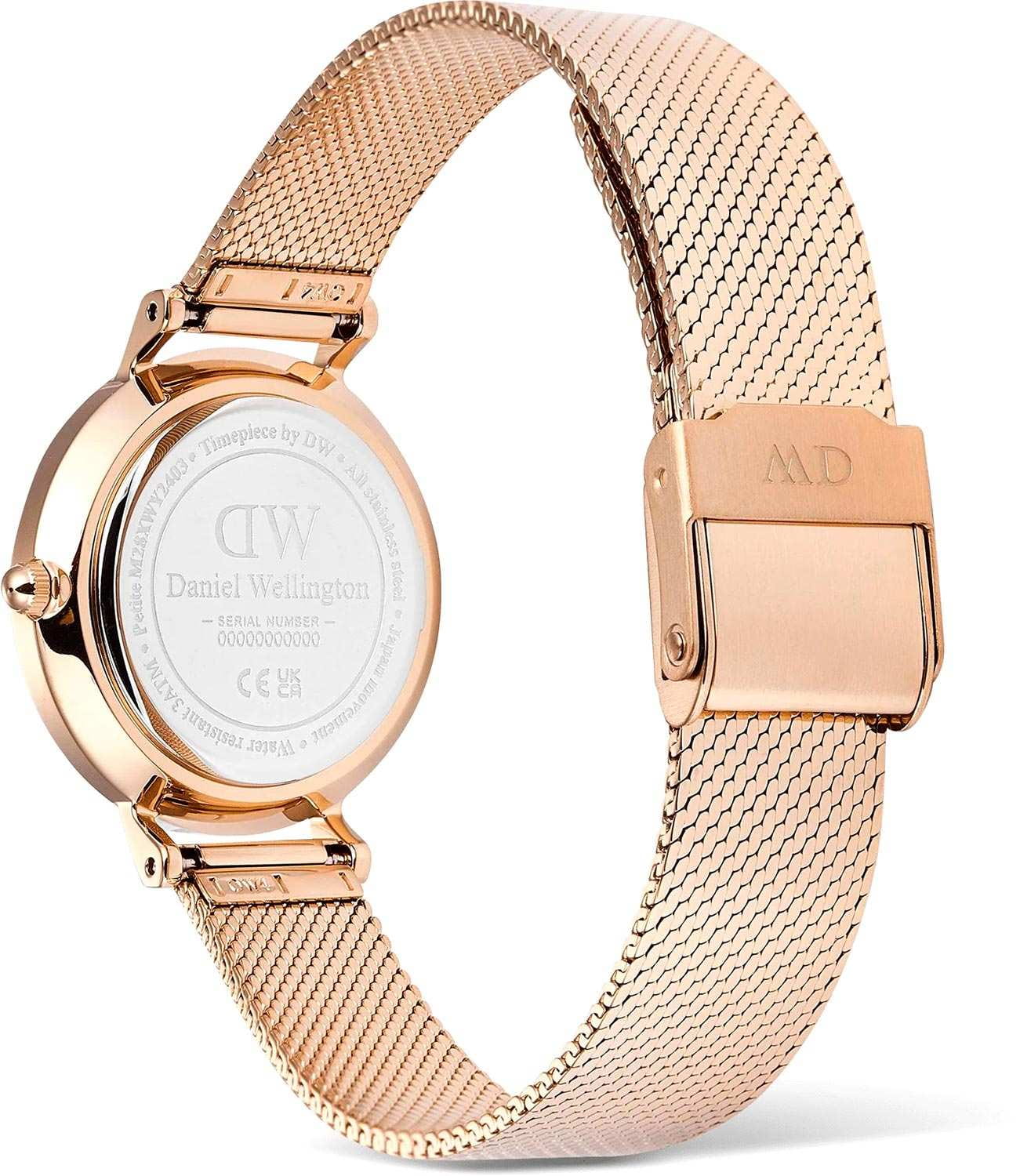 Оригинальные часы Daniel Wellington Daniel Wellington Petite Reflection Rose Gold DW00100795 кварцевые калибр механизма  общий вид